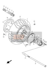 Rear Wheel (AN650A E19)